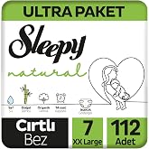 Sleepy Natural Ultra Pack Diapers Number 7 Xxlarge 112 Pieces
