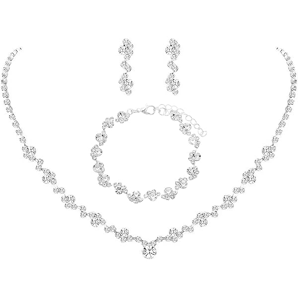 Kamise Damesset van 925 sterling zilver met kubische zirkonia, oorbellen in hartvorm, hypoallergeen, bruiloft, verjaardag, Moederdag, cadeau voor dames en meisjes, 3 cm, Zilver Zirkonia, Diamant