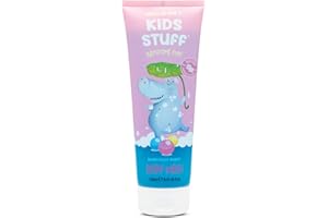 Kids Stuff Bubblegum Burst Body Wash | Fun Bubblegum Scent & Blue Gel Formula | with Nourishing Natural Marshmallow Extract | Dermatologically Tested | Kids Body Wash | Mild & Gentle on Skin | 250ml