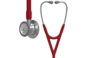 3M Littmann Stetoscopio diagnostico Cardiology IV, tubo auricolare amaranto, 69 cm, 6184