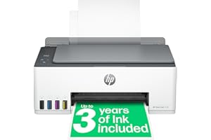 HP Smart Tank 5105 All in One Printer | Perfect for Home | Colour | Wireless | Print, Scan, Copy | Refillable, Includes up to 3 Years of Ink | Smart Buttons | Easy Setup | Reliable Wi-Fi
