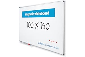 Lavagna cancellabile 100x150 cm con cornice di Vivol - White board e lavagna da muro Magnetica