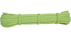 DoMyfit Rock Climbing Rope Accessories Cord 6mm Diameter 1100lbs High Strength Safety Survival Rope Rescue Rope