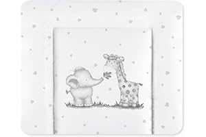 Julius Zöllner Softy - Cambiador de pañales (75 x 75 cm, impermeable y lavable, fabricado en Alemania, certificado Öko-Tex Standard 100, cinta de la jungla)