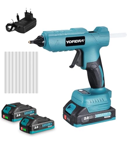 Pack RYOBI Pistolet à colle 18V One+ RGLM18-0 - 1 Batterie 4.0Ah - 1 Chargeur rapide RC18120-140 - Espace Bricolage