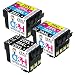 Produktbild OFFICE HELPER Kompatibele Epson 29XL Druckerpatronen für XP-235 XP-245 XP-332 XP-335 XP-342 XP-432 XP-435 XP-442 XP-445 XP-247 XP-345(5Schwarz/2Cyan/2Magenta/2Gelb)-11 Pack