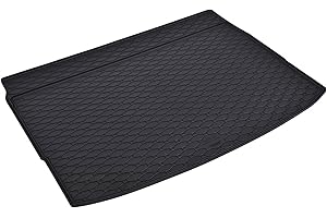 IL TAPPETO AUTO BY FABBRI 3 F12B - 424027 - Tappeto in Gomma su Misura per Bagagliaio Auto Compatibile con Qashqai II J11 dal 2014-2021, Posizione baule superiore e inferiore