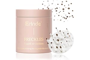 Erinde Płynny naturalny pisak na piegi, odporny na pot, realistyczny pieczątka, poduszka powietrzna, imitacja piegów, miękki, wodoodporny i trwały, ołówek do makijażu henny