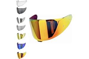 EvoParts Visera para casco Shoei Nxr 2 (no Nxr 1) - Z8 - X15 - xSPR Pro - Cwr-f2 (rojo)