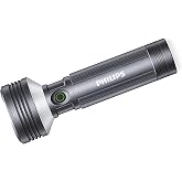 Philips SFL6253/93 3000 L&uuml;men 50W LED El Feneri Metal G&ouml;vdeli 9 Modlu &Ccedil;ıkarılabilir Pilli Şarj Edilebilir &Ccedil;ift A&ccedil;ılı Flashlig