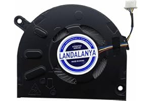 LANDALANYA Replacement New Laptop CPU Cooling Fan for Lenovo Ideapad Yoga 6 13ARE05 13ALC6 82ND0009US 2-in-1 Series BAPC0605R5HY002 5H41B22396 DC28000T5V0 5F11B22383 DC5V 0.50A Fan