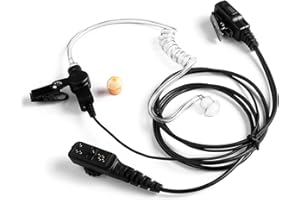 NEWASHAN Auricolare auricolare per HYT Hytera Radio PD580 PD700 PD702 PD705 PD708 PD752 PD780 PD782 PD785 UL913 PD788 PD790Ex PD792Ex PD982 PD985 PT580 Walkie Talkie - Tubo acustico & PTT Multi-pin