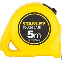 STANLEY STHT36127-812 5 Meter Plastic Short Measuring Tape (Yellow)
