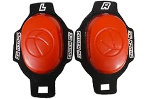 PRO FUTURE COPPIA SAPONETTE DA MOTO PISTA RACING (ROSSO)