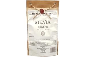 ‎HEALTH EMBASSY Health Embassy Stevia Pulver (Stevia rebaudiana) / Stevia Powder (25g)