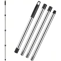 IWOWHERO 2pezzi Connettore Manico Scopa Plastica Tappi Terminali Ricambio Per Bastoni Pulizia Impugnature Versatili Facili Da Montare e Smontare Per