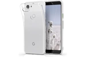 kwmobile Carcasa Compatible con Google Pixel 3a - Funda de Silicona para móvil - Cover Trasero en Transparente