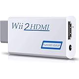 Multibao Wii to HDMI Full HD 1080P Converter Output Video Audio Adapter, with 3.5mm Audio Video Output Supports All Wii Displ