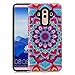 Produktbild LuckyW Huawei Mate 10 Pro Hülle Hybrid, 2 IN 1 TPU+PC Hybrid Defender Dual Layer Armor Handyhülle für Huawei Mate 10 Pro Drop Protection Schutzhülle Flexibel Kratzfeste Etui - Mandala