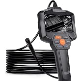 Endoskop Kamera 4.3 in&ccedil; LCD Ekran 3 Metre Kablolu Yılan Kamera | Şarj Edilebilir, Taşıma &Ccedil;antalı, LED Aydınlatmalı, SD Kart G