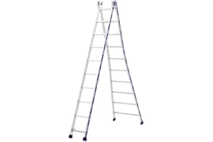 TUBESCA COMABI Tubesca - Echelle transformable 2 plans 8+8 échelons Haut. d'accès maxi 4,94m - PLATINIUM