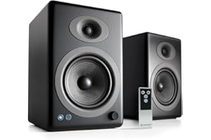 Audioengine Bookshelf Speakers - A5 Plus 150W Bluetooth Speakers for Home Theaters and Studios