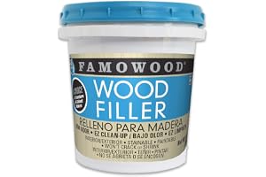 FamoWood 40022118 Latex trä fyllning-pint, gran/lönn, gräddvit