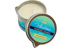 ‎VIBRATISSIMO VIBRATISSIMO Świeca do Masażu o Zapachu Waniliowym 50ml I Relaksacyjna I Z Naturalnych Surowców i Olejem Kokosowym I Odpowiednia dla Wrażliwej Skóry