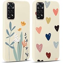 XINYEXIN Handyhülle Für Xiaomi Redmi Note 11 4G / 11S 4G – Love Design, Transparent & Stoßfest