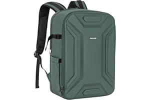 MOSISO Camera Backpack, DSLR/SLR/Mirrorless Camera Bag Waterproof Symmetric Geometric Hard Shell with Tripod Holder & 15-16 inch Laptop Compartment Compatible with Canon/Nikon/Sony, Emerald Green