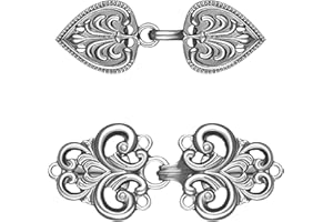 QZKJQDD 2 Stück Vintage Pullover Clips, Retro Swirl Mantel Broschen, Cinch Clip für Kleider & Hosen, Dekorative Kleiderklammern für Damen, Retro Swirl Clips Schal-Schnalle für Damen