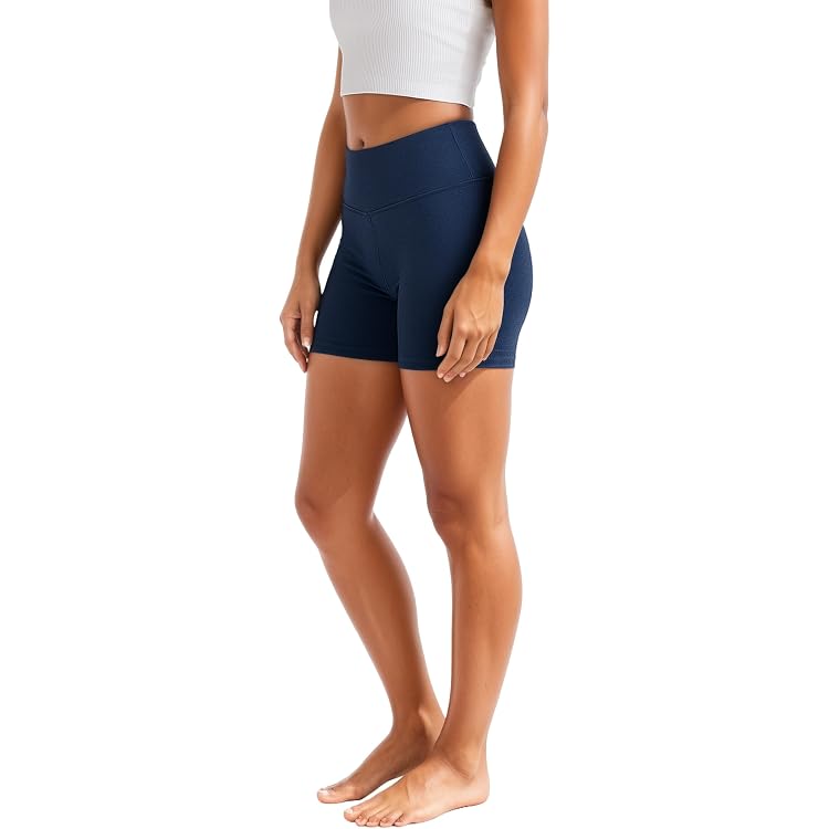 4How Sportleggings Für Damen – 2er Pack, Baumwoll-Mix, Blickdicht & Hochtailliert | Perfekt Für Yoga, Fitness & Alltag