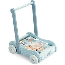 Trotteur Bébé 4 En 1 Avec Roues, Grand Plateau Et Rangement - Aide à La Marche Pour Enfants à Partir De 1 An