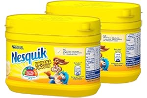 Nesquick Nesquik bananowa mieszanka koktajli mlecznych 300 g x 2