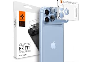 Spigen EZ Fit Optik Pro XL Kamera Skärmskydd [1P] för iPhone 18 Pro