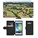 Produktbild PU Leder Wallet Case Folio Schutzhülle // M00313029 Orvieto Umbrien Italien Landschaft // Samsung Galaxy A7 (not fit S7)