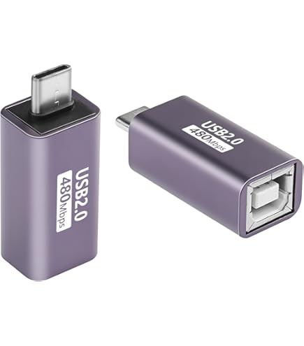 Riieyoca Adaptador Usb C 4.0 Macho A Hembra De 8k Mid-bend Black
