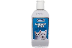 JOHNSON'S Johnsons Diamond Eyes Limpiador de manchas de lágrimas para mascota, perro, gato