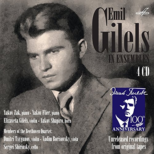 Emil Gilels in Ensembles (Coffret 4 CD)