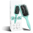 Curl Brush, Curl with Prongs Define Styling Brush, for Combing and Shaping Men's and Women's Curls to Reduce Pulling and Curl Separation (Green)