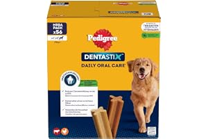 Pedigree DentaStix Daily Tandvårdsgodis Medium Tuggpinne för Hundar 56-pack
