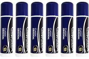 LIVERPOOL ENTERPRISES LTD CHAPSTICK LIP BALM CLASSIC ORIGINAL LIP CARE (6) FAST SAME DAY DISPATCH ONCE PAYMENT CLEARED