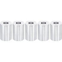 12 Stück M10 Abstandshalter - Kohlenstoffstahl Distanzhülsen 10x14x11mm