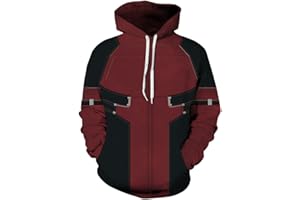 Leezeshaw Sudadera con capucha con estampado de calavera 3D para Halloween, transpirable, con bolsillos, para hombre y mujer, S-3XL