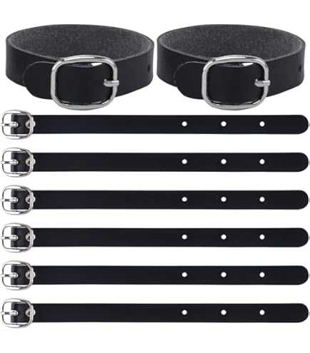 Gaine Ceinture En Cuir Véritable Fait Main – Boucle Extra Longue 21 Cm, Fabrication US