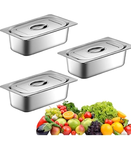 Bac Polypropylène LACOR 530x325x200 Mm - Bac Alimentaire Lavable Au Lave-vaisselle, Pour Cuisine Pro Ou Maison