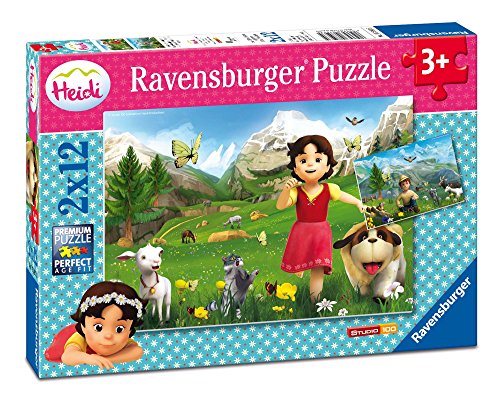 Preisvergleich Produktbild Ravensburger 07593 - Heidis Alpenmärchen Puzzle, bunt
