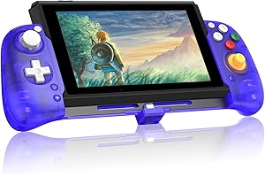 HAIFVA Retroflag Switch Handheld Controller für Switch/Switch OLED, Ergonomischer Griff Switch Controller mit Hall Effect Sense Joysticks, Turbo Button, Dual Motor Vibration, Motion Control