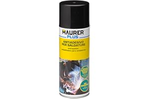 MAURER Spray Antiadhesivo Para Soldaduras 300 ml. Antiadhesivo Para Soldar, Antiadherente Soldadura