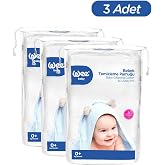 Wee Baby Bebek Temizleme Pamuğu Seti (60x3 180 Adet)